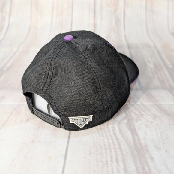 Monster Jam Grave Digger Truck Vintage Embroidered Snapback Hat Cap - Picture 4 of 7